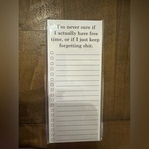 Notepad magnetic fridge notepad new funny humorous notepad book new